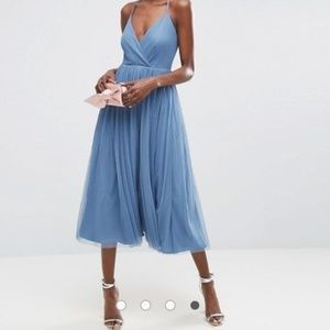 Blue Steele Tulle Dress